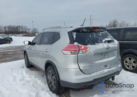 2016 Nissan Rogue Sl из США, поврежденный, VIN 5N1AT2MV1GC801666